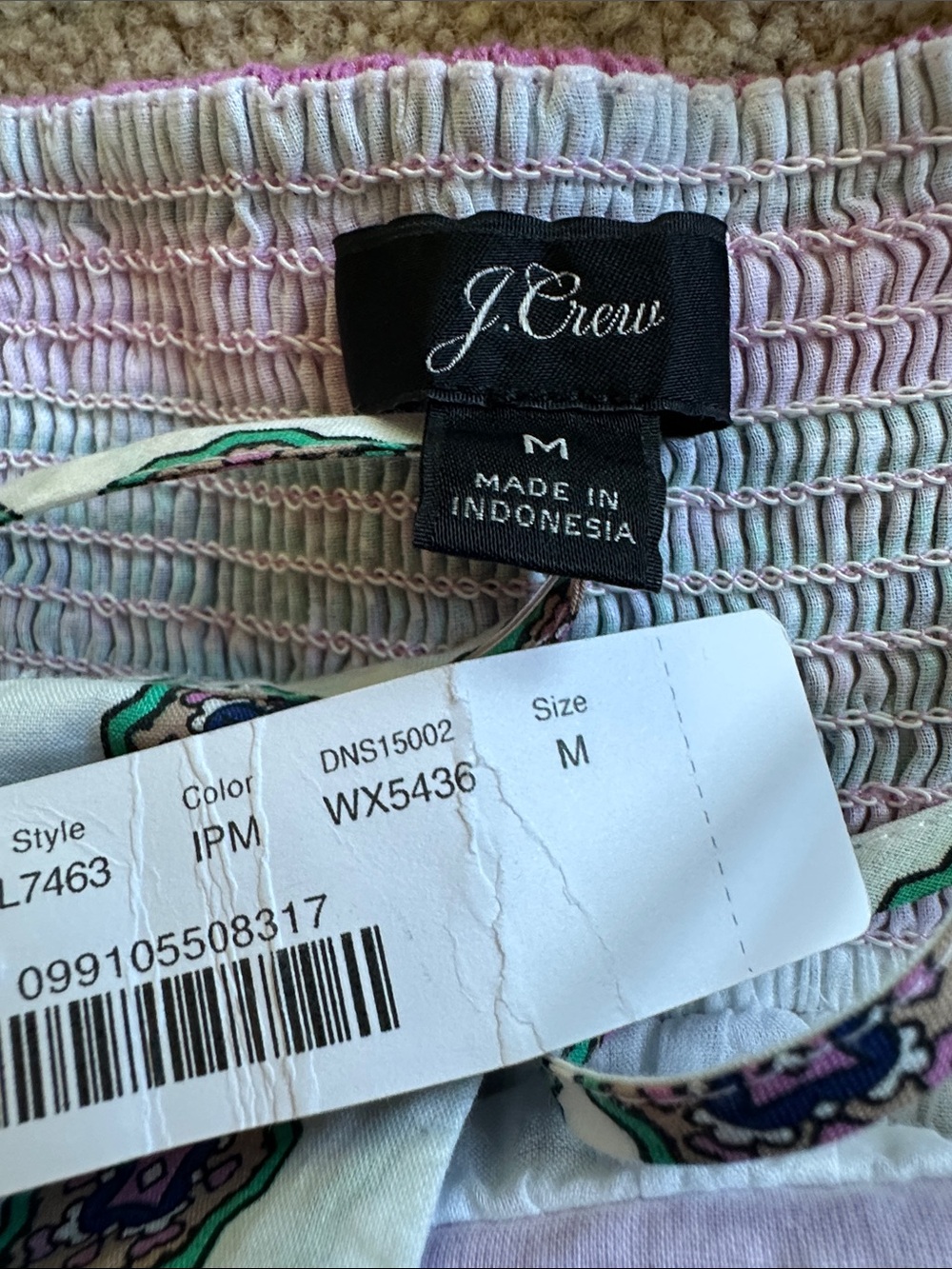 J. crew India block print sun dress - Picture 9 of 12